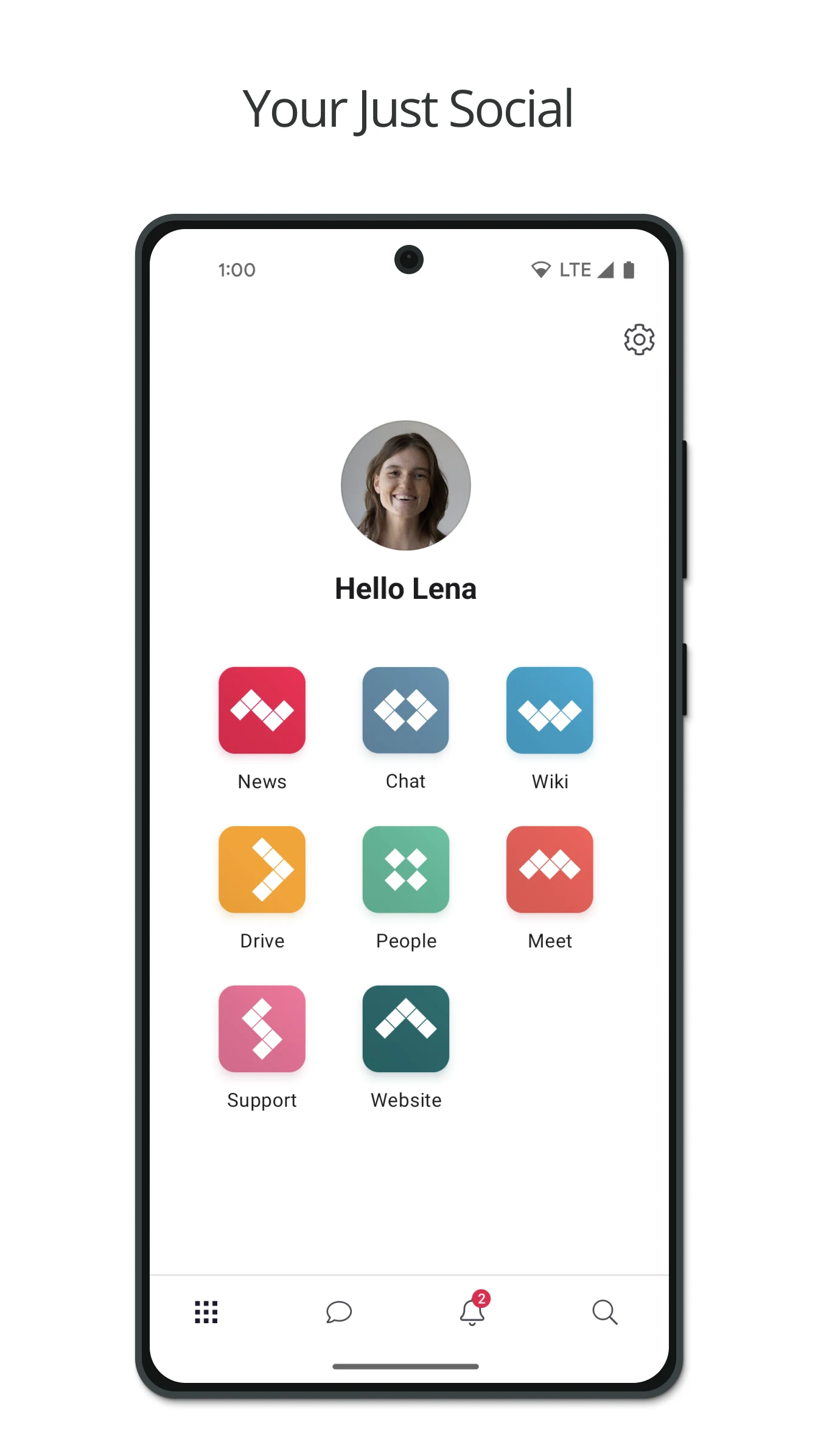 Just Social screenshot