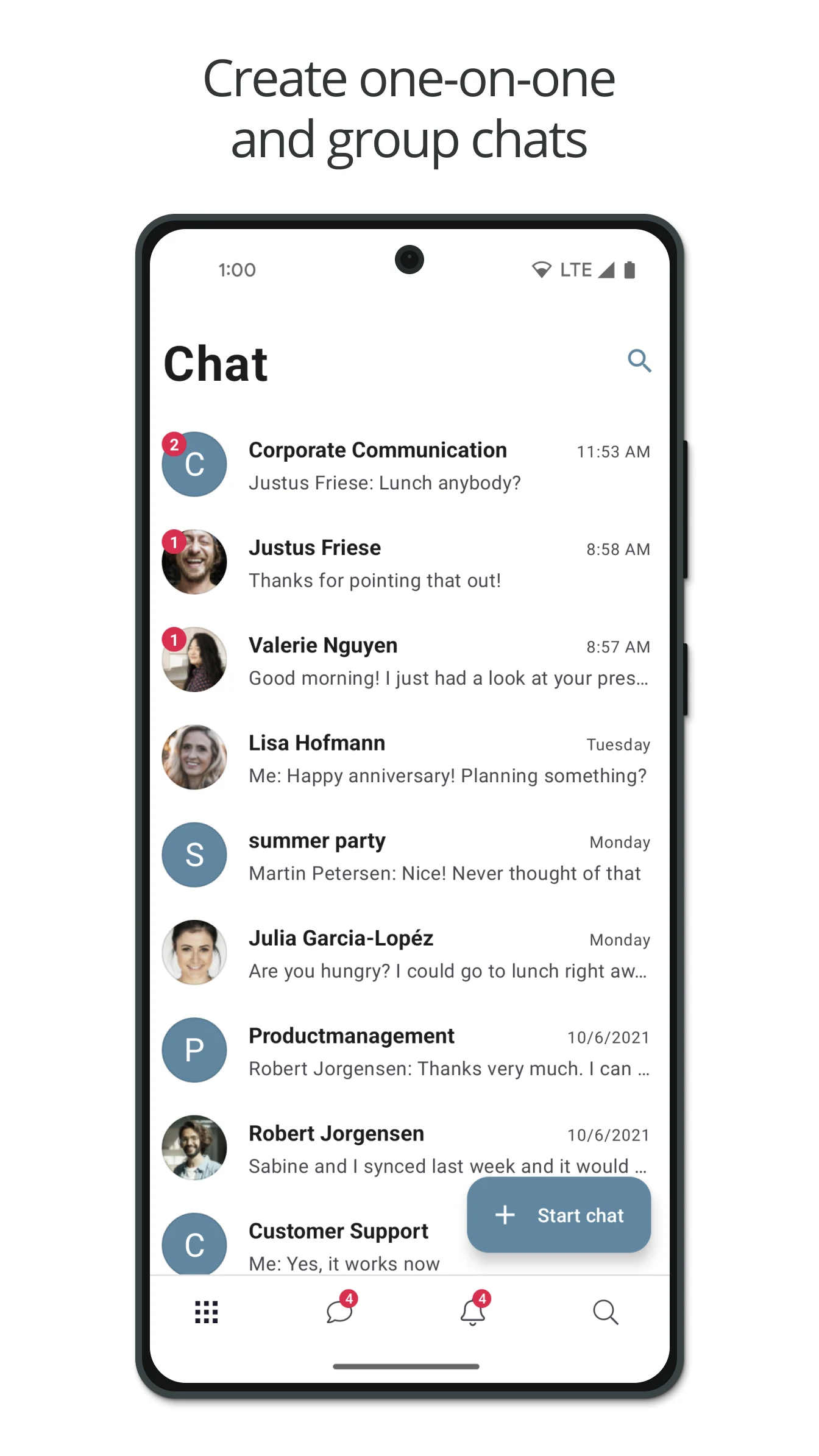 Just Social screenshot
